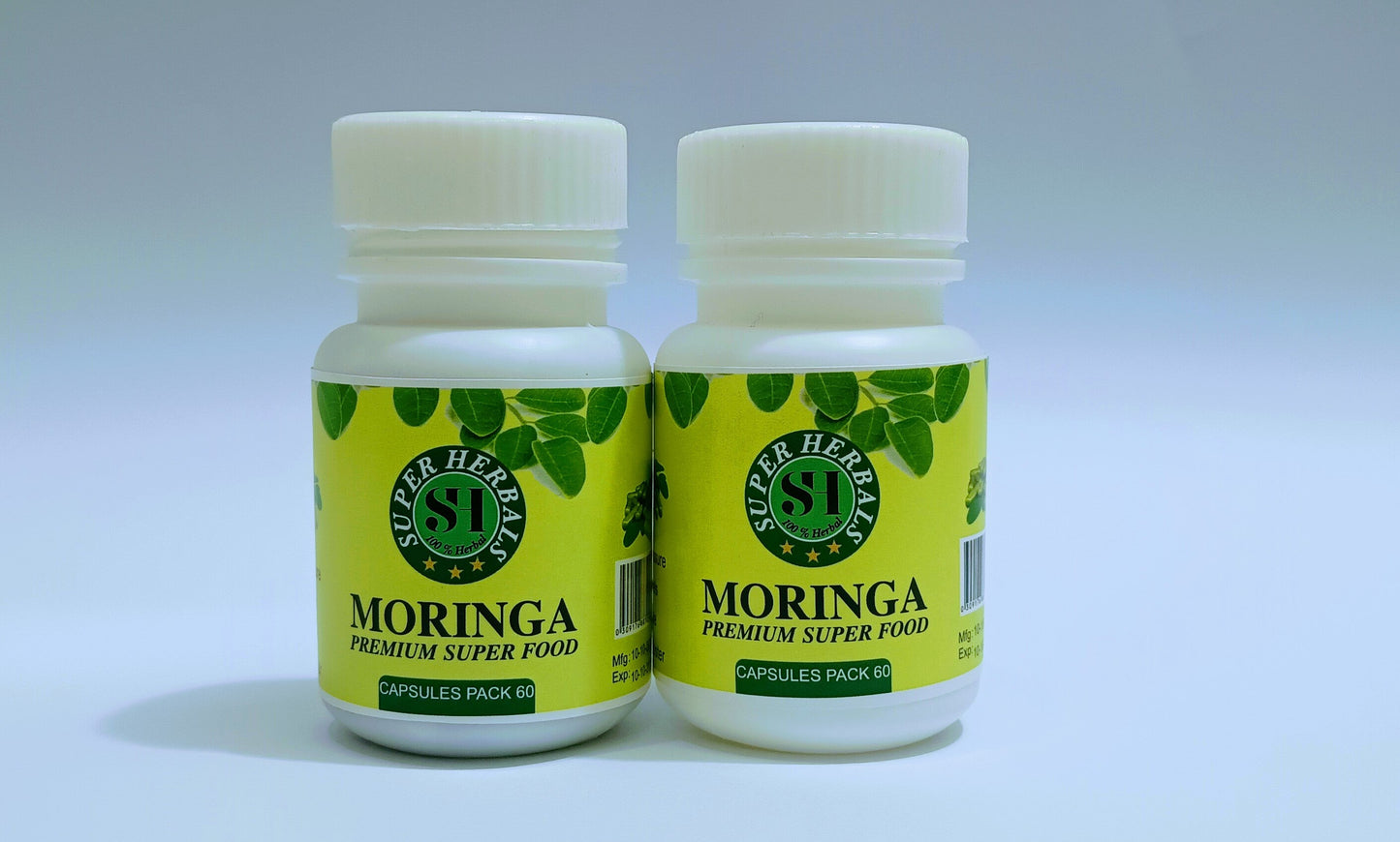 Moringa capsules pack 2 (60+60)=120