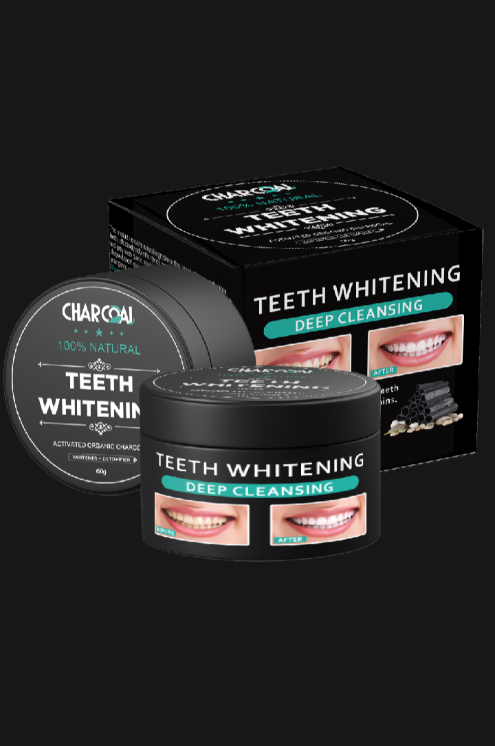 Wow White (Activated Charcoal Teeth Whitening Powder) 60 Grams