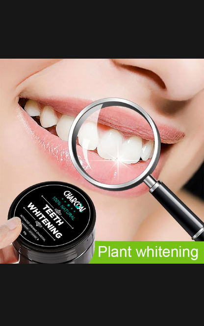 Wow White (Activated Charcoal Teeth Whitening Powder) 60 Grams
